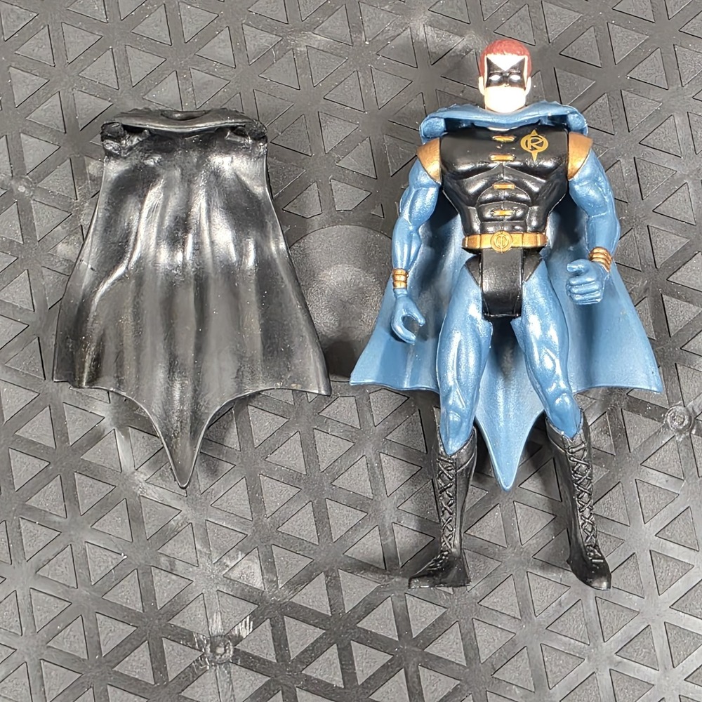 Vintage Batman Forever Triple Strike Robin Figure 1995 Kenner With 2 Capes